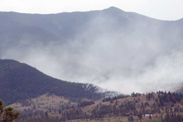 64 alfa fire in Bailey